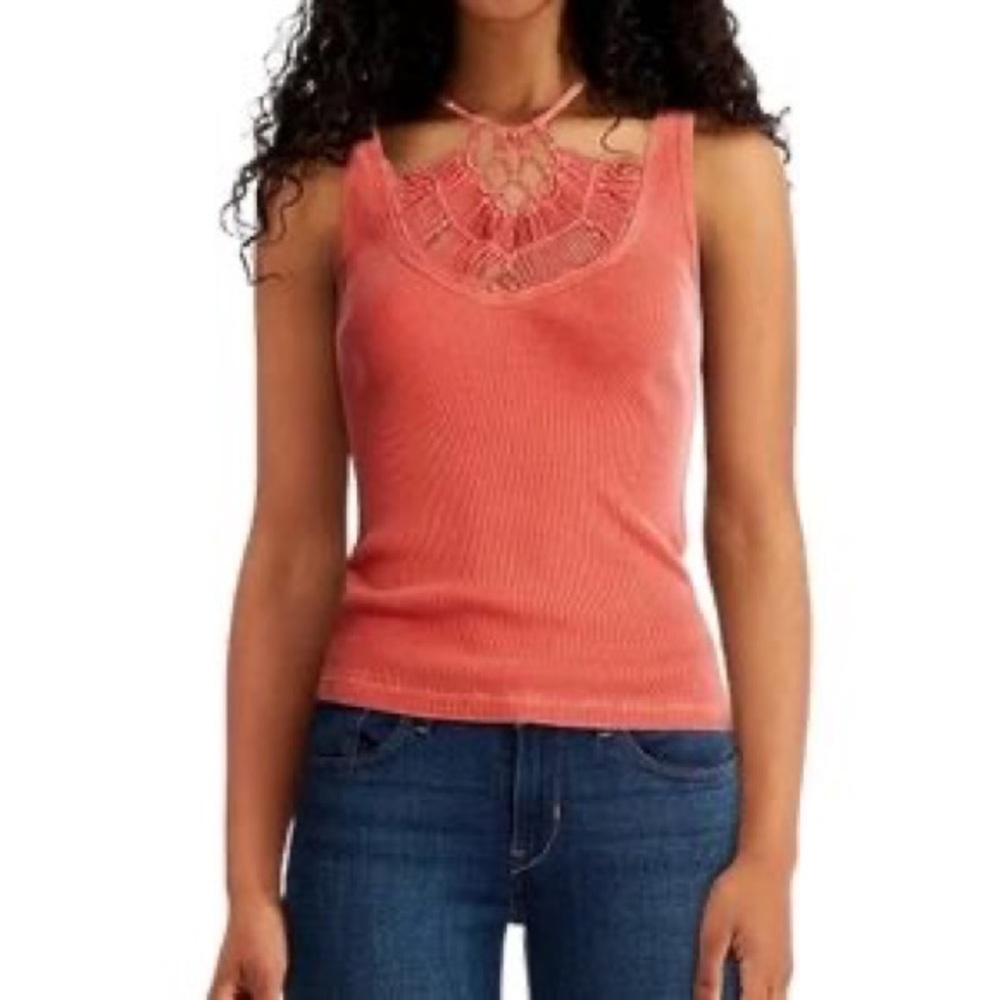 Free people crochet top
